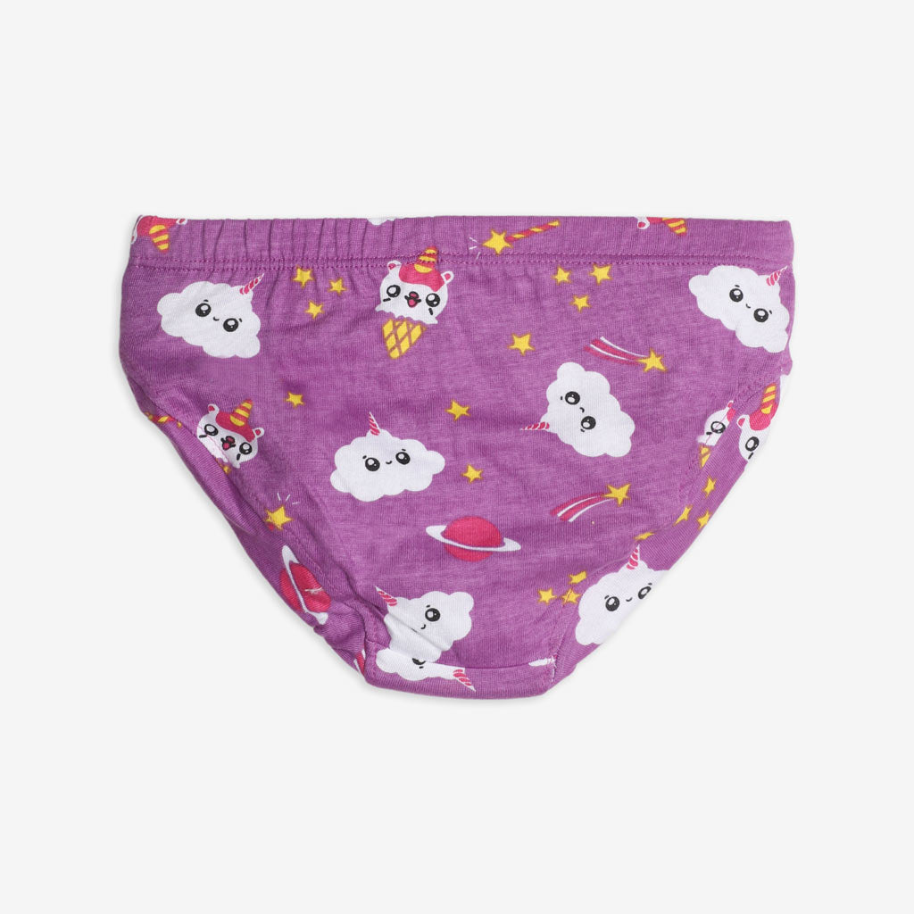 Unisex Toddler Briefs -3 Pack (Unicorn Dreams)