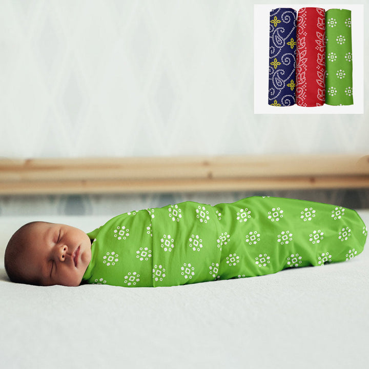 Knots and Tots Swaddle Set- Pack of 3