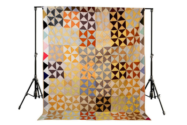 Linen Kantha Quilt 90x108 inch/ King size quilt /Patchwork quilt/Linen ethnic quilt/Linen throw Gudri ,Rally, Bedspread ,Blanket ,Coverlet