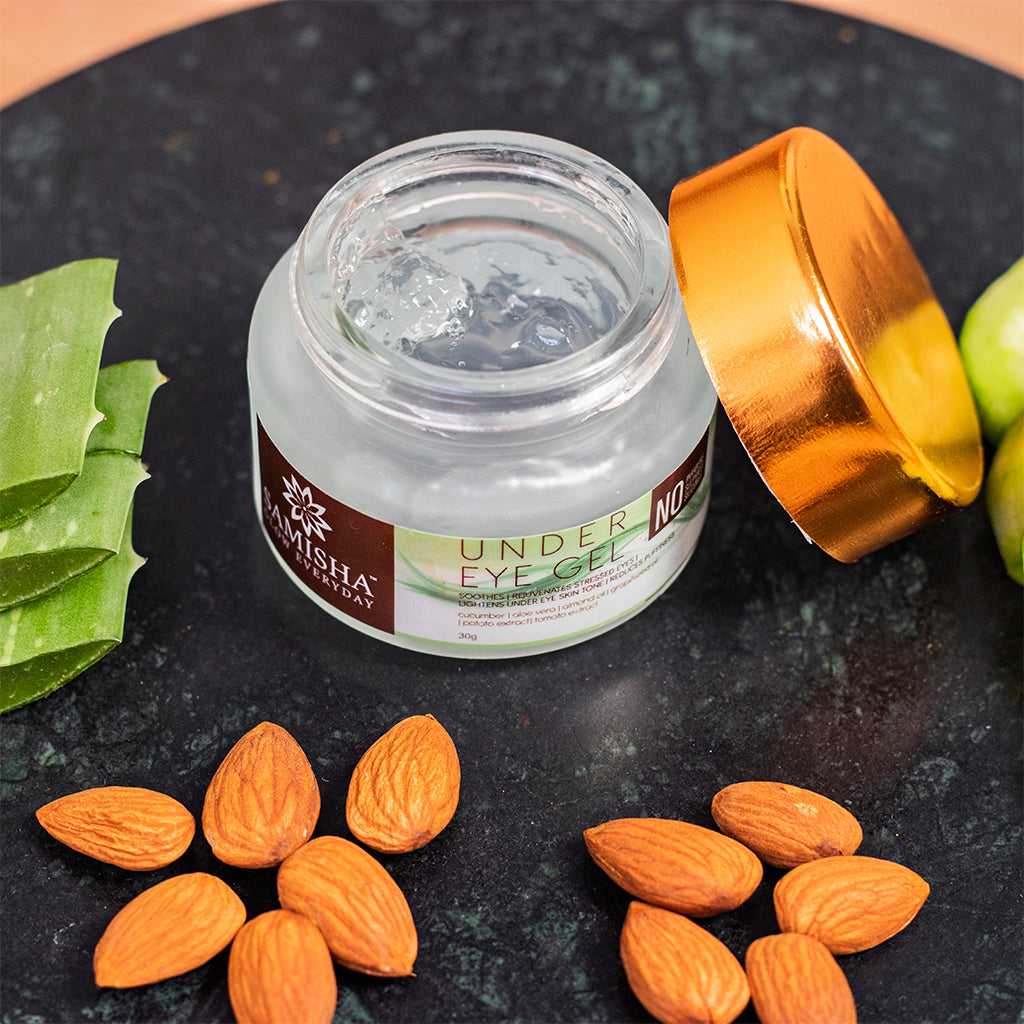 Under Eye Dark Circles Removal Cream, With Cucumber | Removes Wrinkles, 30 GM