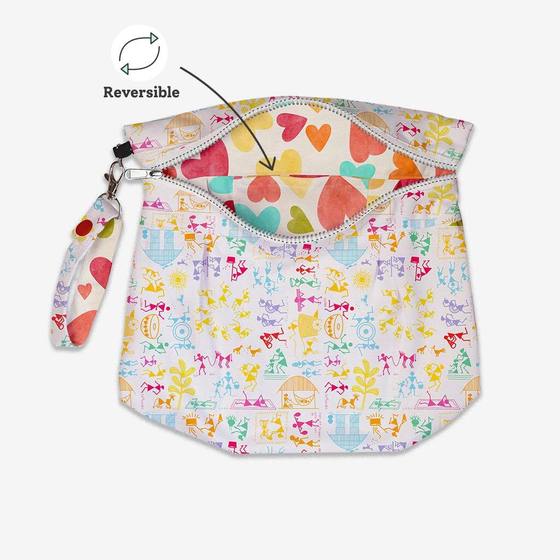Free Reversible Waterproof Bag - No Print Choice